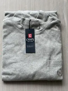 【新品・未使用】CHAPS ラルフローレン提携　ライトグレイハイネック