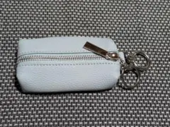 Button Box ボタンボックス ミニマルチポーチ ブルー キーリング付