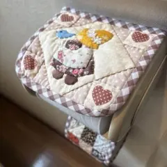 핸드메이드 ☆ 패치워크 ☆ 수와 파랑새 ☆ 화장지 홀더