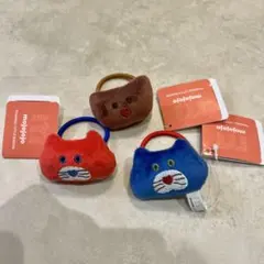 mojojojo マスコット付きヘアゴム 3個セット