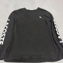 LACOSTE ロングスリーブTシャツ ブラック