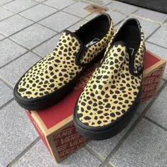 90s Vans スリッポン レオパードハラコオリジナル US6 98HRB - メルカリ