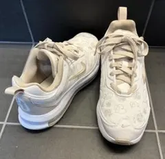 超美品☆NIKE AIR MAX AP ホワイト花柄スニーカー 24cm