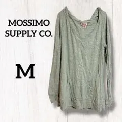 MOSSIMO SUPPLY CO. フード付き長袖Tシャツ 【M】 グレーのサムネイル