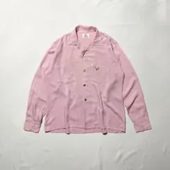 50’s Elbeco ピンクレーヨンシャツのサムネイル