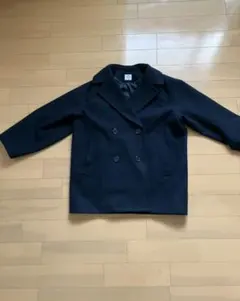 コーエン◎大人カジュアルエアーミルトンミドルPコート◎ゆったりブラック［L］