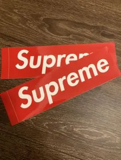supremeステッカー　ボックスロゴ