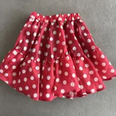リトシー　ディズニー　ミニー　なりきり　スカート　しまむら　100