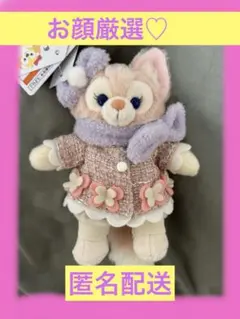 ダッフィー シークレットオブスノーウィーデイ ぬいぐるみバッジ　リーナベル