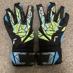 Reusch Attract キーパーグローブ 青/緑