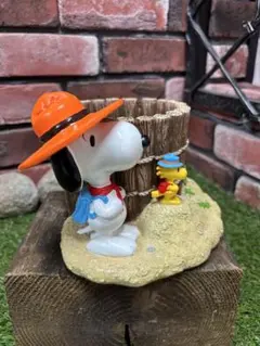 スヌーピー SNOOPY 加藤工芸 置物 廃盤 ジョークール フィギュア