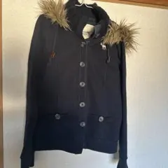 ファー付きパーカー パーカー