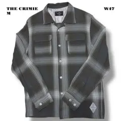 人気品！ THE CRIMIE クライミー 長袖シャツ チェック グレー 灰 M