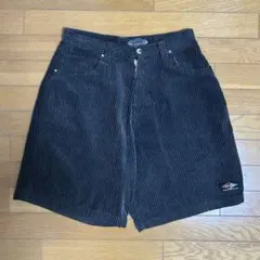 90s piko 刺繍タグ コーデュロイ バギーショーツのサムネイル