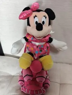 Disney　ディズニー　東京ディズニーランド　ミニーマウス　機関車　ぬいぐるみ