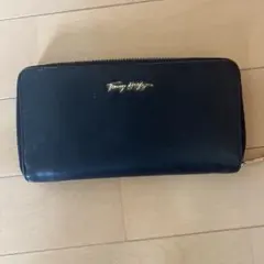 Tommy Hilfiger ブラック レザー 長財布