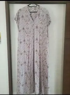 hareiro 花柄 シャツワンピース LLサイズ