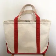 LLビーン　トートバッグ　キャンパス　レッド