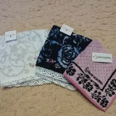 【新品】タオルハンカチ 3枚セット