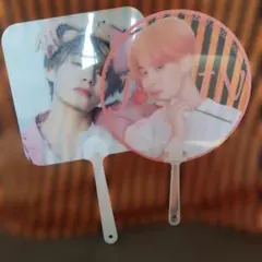 BTS うちわ 2点セット