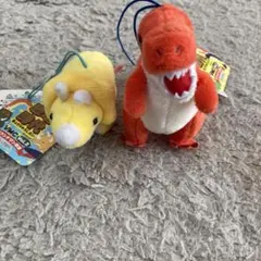 恐竜と動物のぬいぐるみセット
