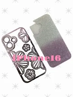 新品未使用⭐️ iPhone16 キラキラ　ケース　かわいい　おしゃれ　ギャル