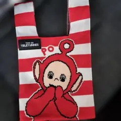 ROUND1限定　テレタビーズ　ニットトート　赤