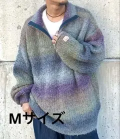 【完売品】Java グラデーションハーフジップニットのサムネイル