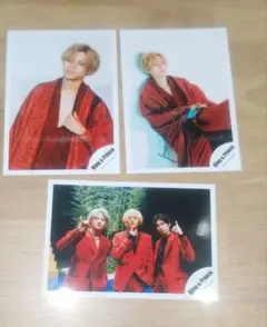 King & Prince永瀬廉ソロ・混合　公式写真⑧３枚セット