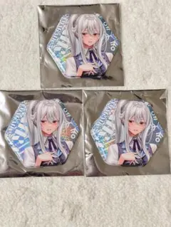 モエペディア 限定 地獄谷咲來 アマカノ2 缶バッジ 3枚セット - メルカリ