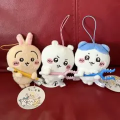 ちいかわ 討伐マスコット2 ちいかわ ハチワレ ウサギ 3個セット ぬいぐるみ②