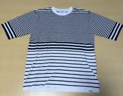 GELATO PIQUE HOMME ジェラートピケ ストライプ Tシャツ 半袖