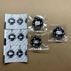 サンリオ ミャクミャク キーホルダー セット （ポチャッコ、クロミ、ハローキティ