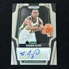 Shawn Kemp ショーン・ケンプ Prizm Black Auto サイン