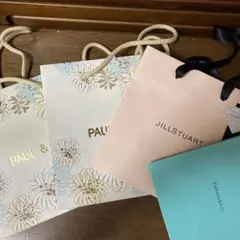 ★ティファニー/ジルスチュアート/ポールアンドジョー ショッパー 4枚セット