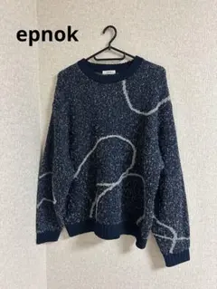 epnok☆ウェーブラインルーズニットのサムネイル
