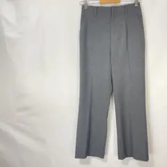 グリーンレーベルリラクシング パンツ スラックス チェック柄 グレー フォーマル