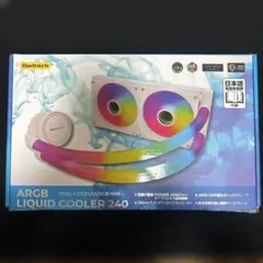 【送料無料・匿名配送】水冷CPUクーラー LCS240ARGB-WH