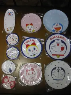 ドラえもん　メラミンプレート　2018年、2019年、2020年セット
