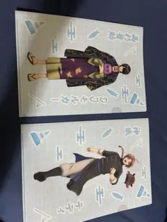 銀魂 神威 クリアファイル ダッシュストア限定 読書 私服 空知英秋