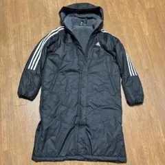 adidas ベンチコート　サイズ150 ブラック