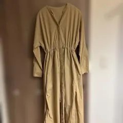 ELENDEEK ロングシャツワンピース ベージュ サイズ01のサムネイル
