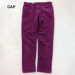 GAP カジュアルパンツ コーデュロイ ローライズ セクシーボーイフレンド