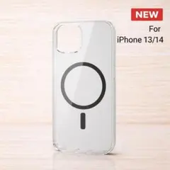 新品未開封 iPhone 14 13 背面透明 ハイブリッド ケース F6