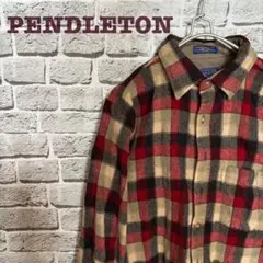 PENDLETON：ペンドルトン　チェック　ネル　シャツ 長袖