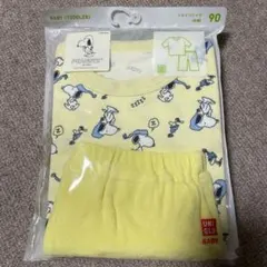 ユニクロ 半袖パジャマ スヌーピー 90