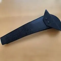 未使用品　喪服用　黒　帯揚げ止め