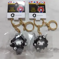 クロミ　マイメロディ　サンリオ ミャクミャク キーホルダー　ブラック