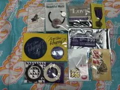 嵐　会場限定グッズ　(紫)担当カラーセット