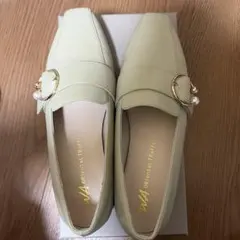 【美品 ほぼ未使用】ORiental TRaffic パンプス　GREEN